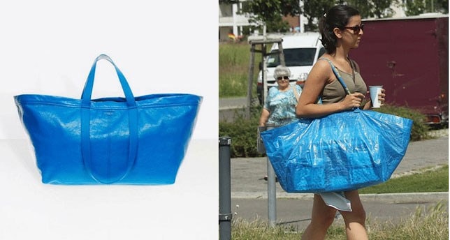 Balenciaga продает копию копеечного икеевского баула по цене $2 145