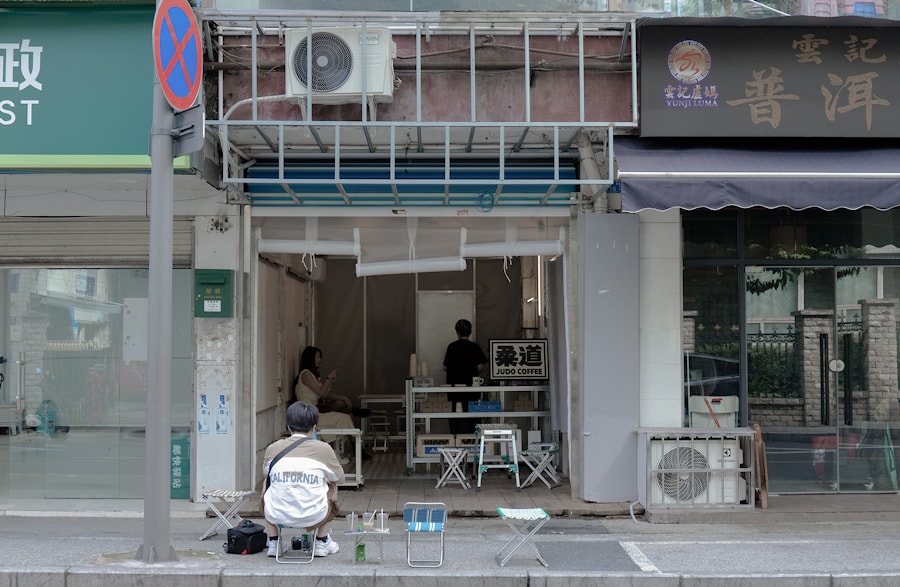 Кафе Judo Espresso Dojo в китайском Чэнду